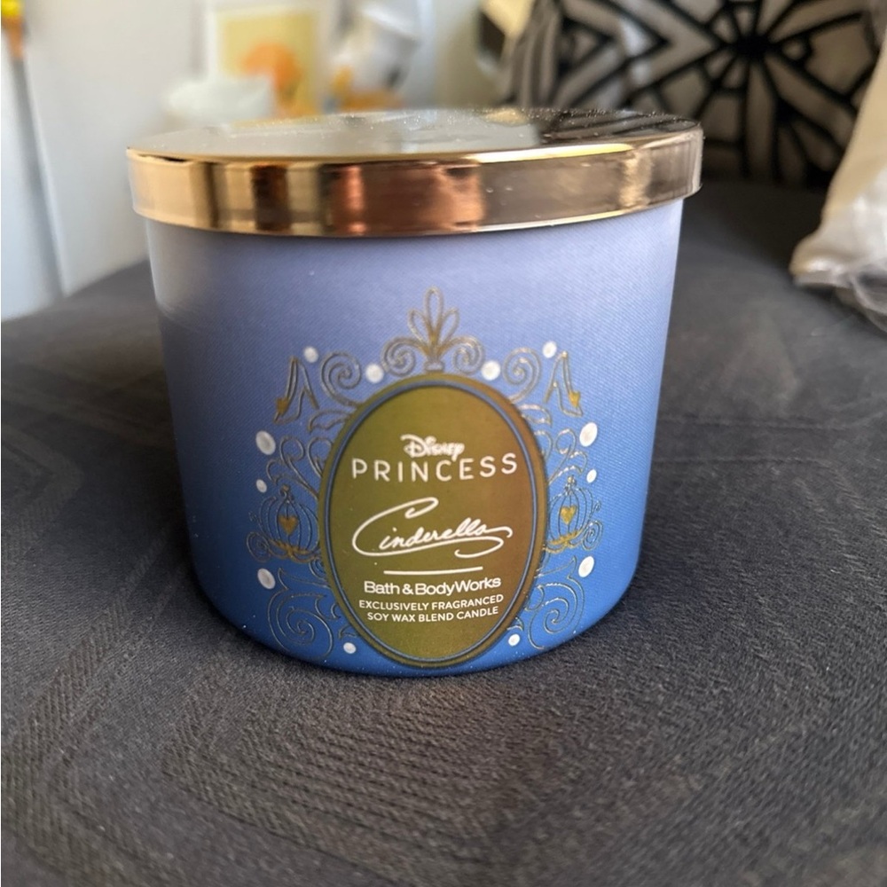 Cinderella Bath & Body Works Candle - Blue